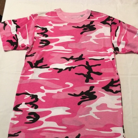 Rothco pink Camo tee size S (J) (K) - Picture 1 of 4